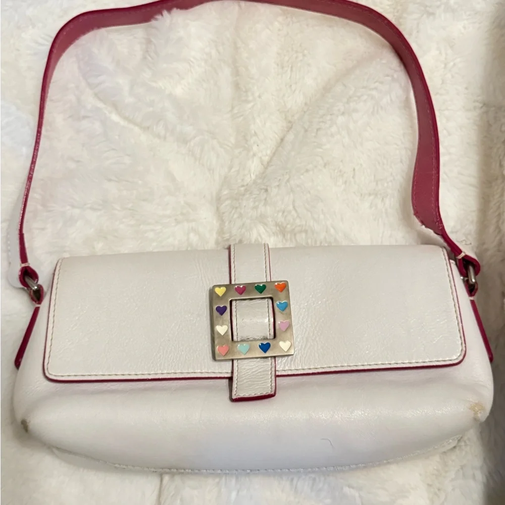 Dooney & Bourke Pink Leather Bag - Picture 2 of 7